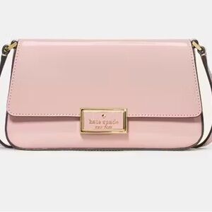 Kate Spade Pink Reegan Mini Flap Crossbody Bag With KS Dust Bag